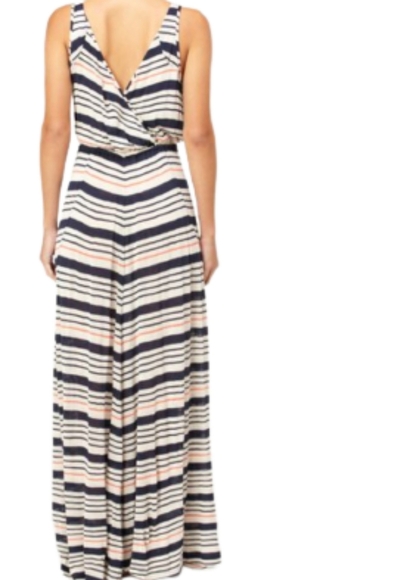 Quicksilver QSW Inlet Stripe Maxi Dress Size Women's Medium - Picture 2 of 11